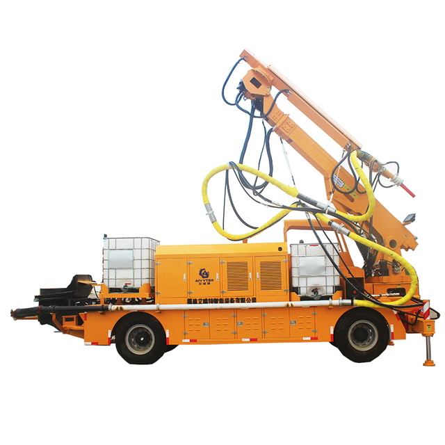 AWT 4016N Máquina de pulverización de concreto para túnel 